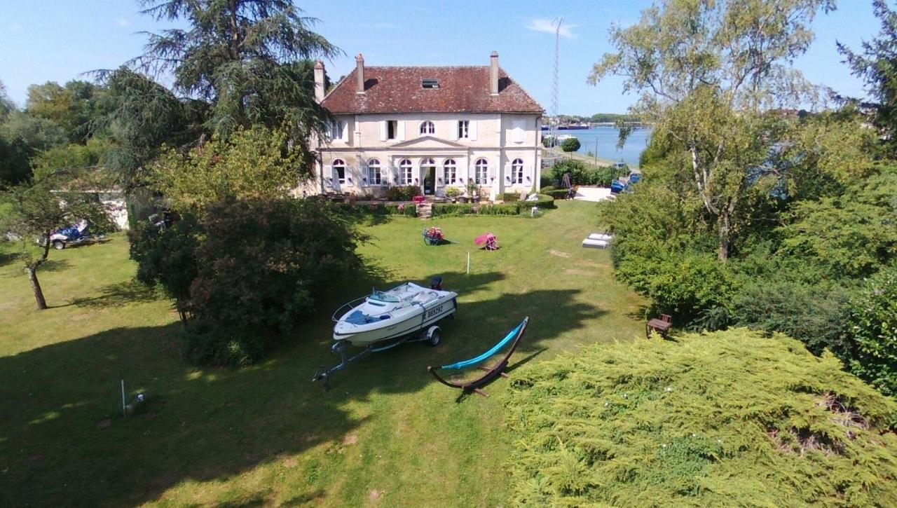 Demeure De L'Ile Rollet Hotel Saint-Jean-de-Losne Kültér fotó